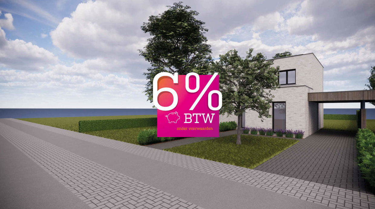 Verkaveling Neeroeteren met woningen en bouwgronden