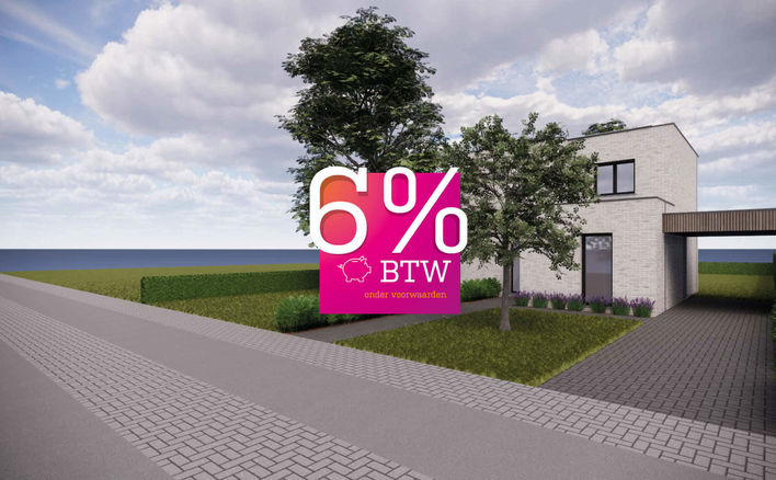 Verkaveling Neeroeteren met woningen en bouwgronden