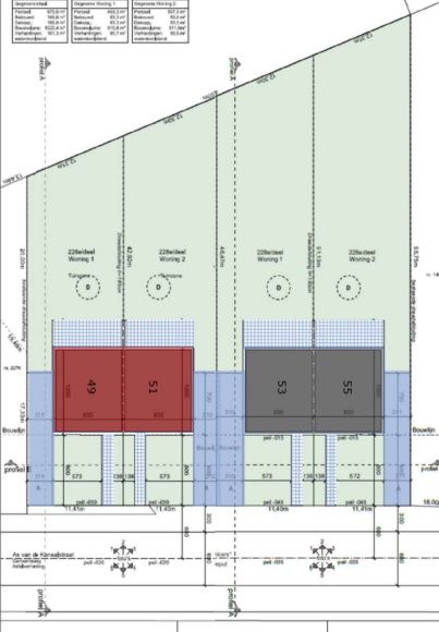 Overzichtsplan nieuwbouw Leopoldsburg